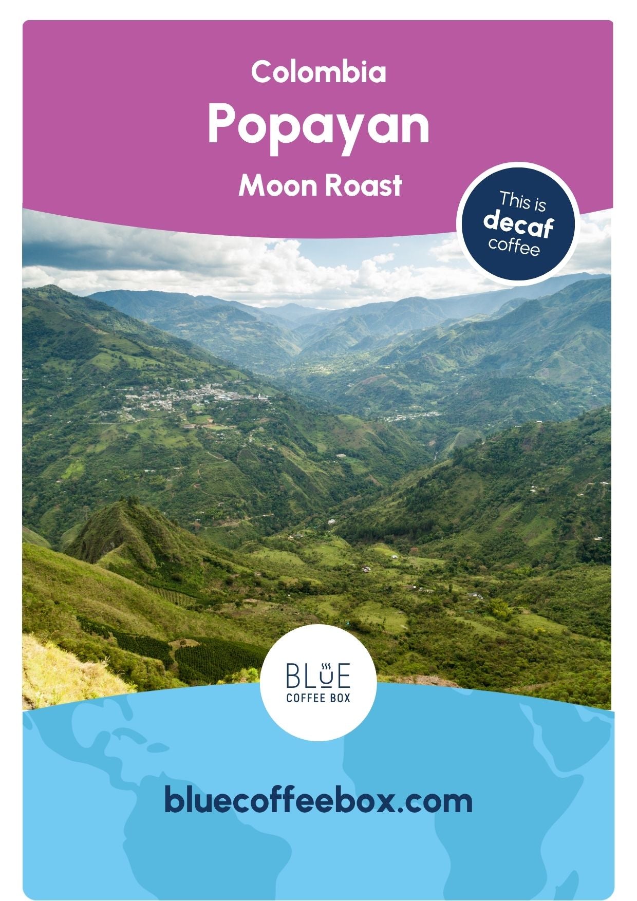 Decaf Popayan Colombia